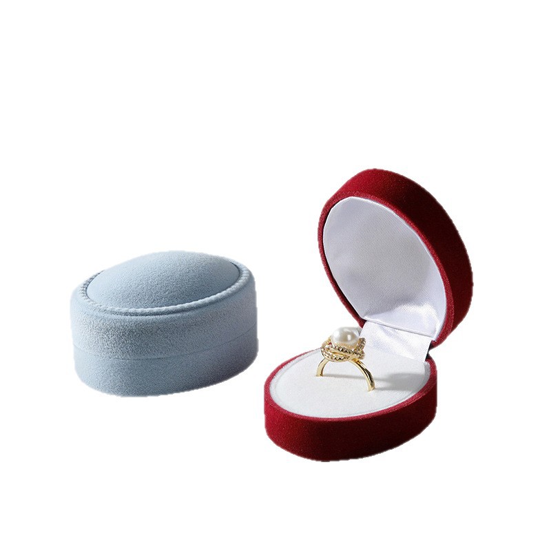 Ring jewelry velvet necklace jewelry packaging box