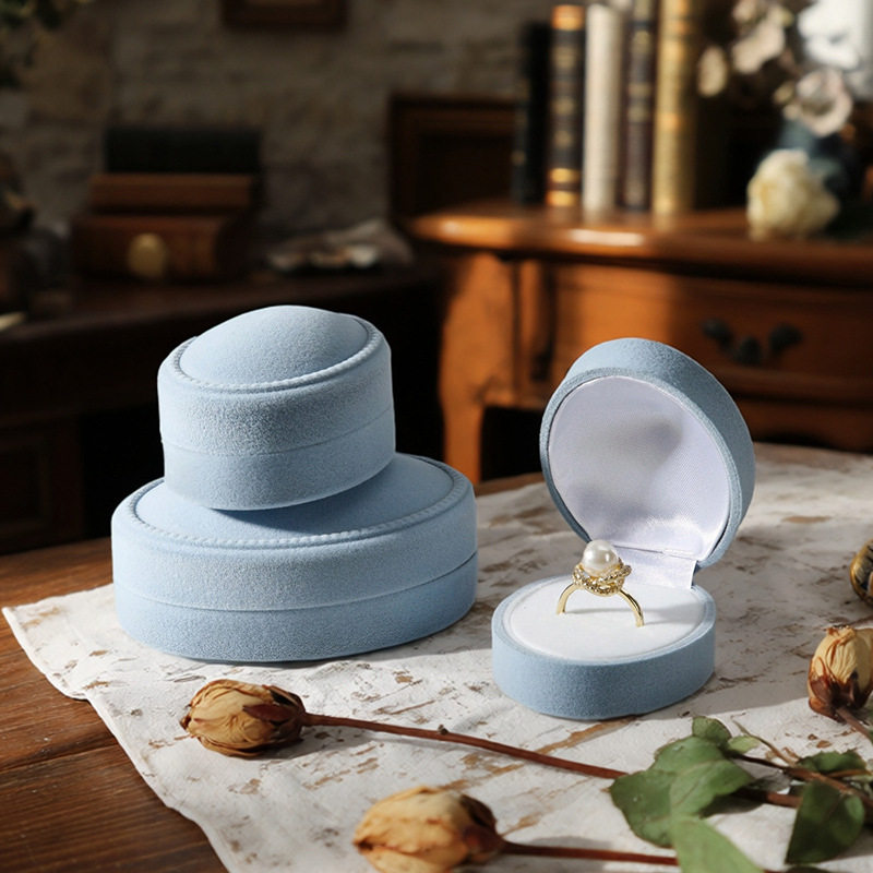 Ring jewelry velvet necklace jewelry packaging box