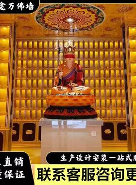 寺院不锈钢千佛塔万佛墙电子牌位架寺院佛堂琉璃小佛像地宫寄存架