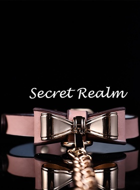 秘境「倾慕」蝴蝶结项圈高级puppy牵引绳小众设计K9项链