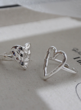 至恩925纯银戒指开口夸张食指