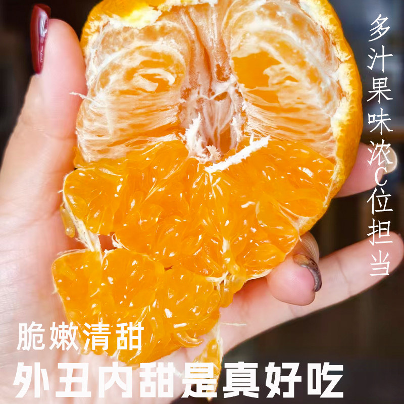 四川丑橘不知火橘子新鲜水果5斤当季整箱桔子耙耙粑粑正宗丑八怪