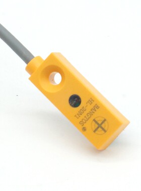 霍尔接近开关磁性磁铁感应行程限位小方形微型HL-20N1传感器5-24V