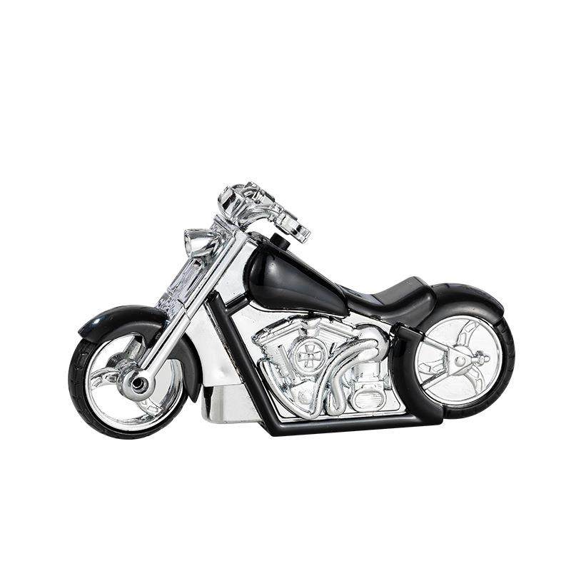 个性创意打火机哈雷摩托车充气防风打火机带照明地摊货源,淘宝优惠券,粉丝福利购,淘宝优惠卷