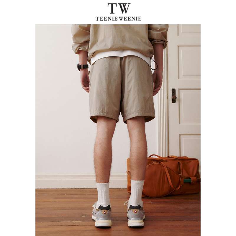 TeenieWeenie小熊男装时尚印花宽松直筒休闲工装短裤新款2026年春,淘宝优惠券,粉丝福利购,淘宝优惠卷