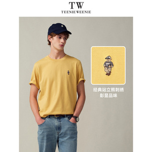 TeenieWeenie小熊男装纯棉t恤高级感短袖