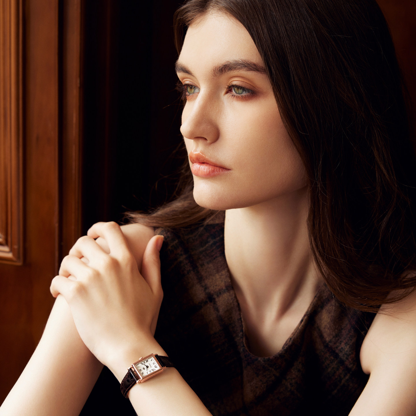 Rosemont瑞士简约复古小表盘气质细带一表两戴石英玫瑰手表女,淘宝优惠券,粉丝福利购,淘宝优惠卷