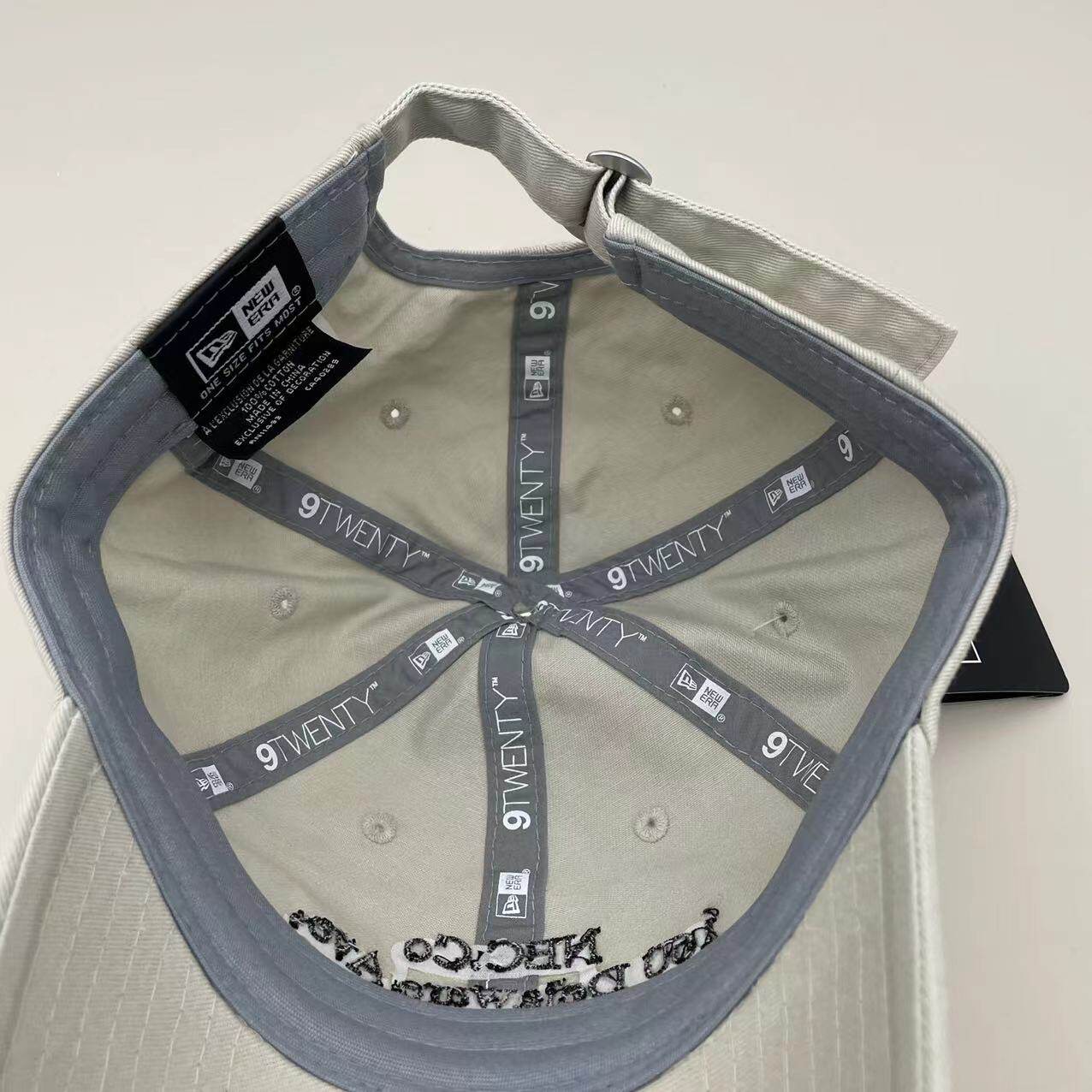 韩国NEW ERA纽亦华920三排字母洋基队NY棒球帽软顶可调节鸭舌帽潮