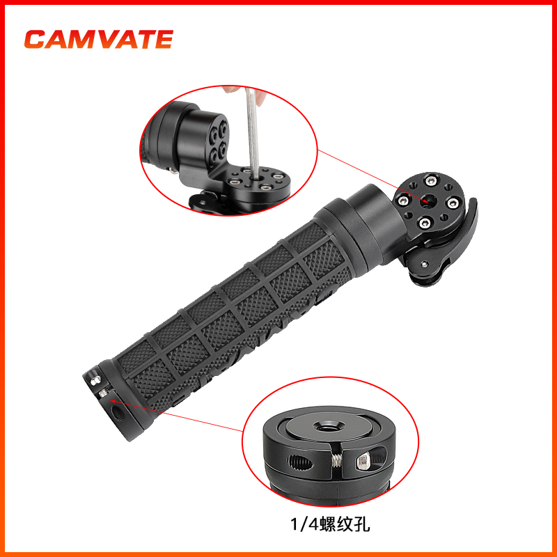 CAMVATE 通用橡胶手柄阿莱 齿轮M6螺丝安装座手柄 2984 - 图0