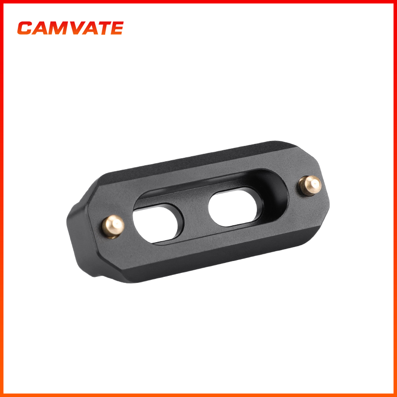 CAMVATE 5cm滑条 手柄滑槽 滑轨 摄像机单反相机兔笼配件2085 - 图0
