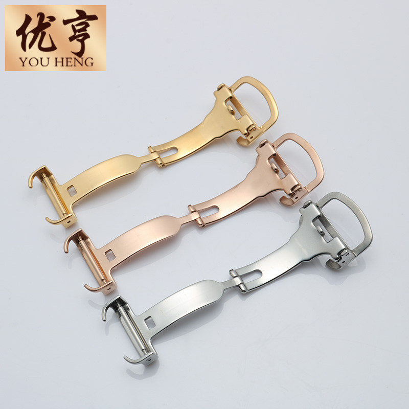 优亨表带扣 适配卡地亚蓝气球坦克卡历博表带表扣  配件16 18 mm,淘宝优惠券,粉丝福利购,淘宝优惠卷