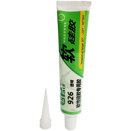 软性硅胶胶水专用强力胶耐高温透明密封快干防水玻璃万胶能粘合剂 - 图3