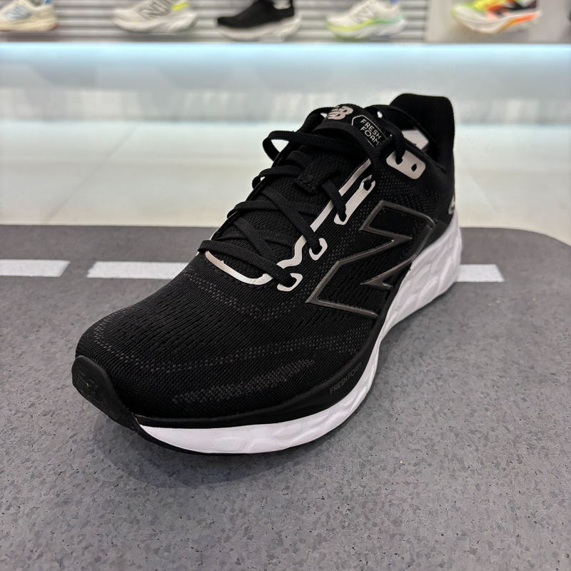 New Balance NB 680系列黑色男鞋轻便运动跑步鞋 W680LK8/M680LK8