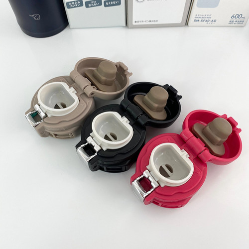 日本象印保温杯杯盖配件SM系列通用SF/SE/SA/SC/SD48水杯弹跳盖子 - 图0