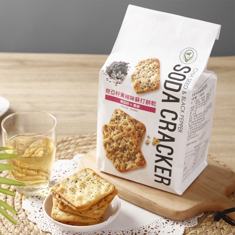 龚俊同款台湾特产自然主意办公室零食苏打饼干零食充饥夜宵酷觅星 - 图2