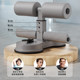 Sit-up assistive device for home fitness slimming belly suction cup female abdominal puller multifunctional sports equipment
