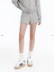 Asomesome hot girl sports drawstring gray shorts women's 2026 spring and summer casual sports wide-leg pants hot pants