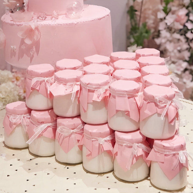 粉色系甜品台装饰结婚订婚纸杯蛋糕插件布丁慕斯杯推推乐贴纸桌布,淘宝优惠券,粉丝福利购,淘宝优惠卷