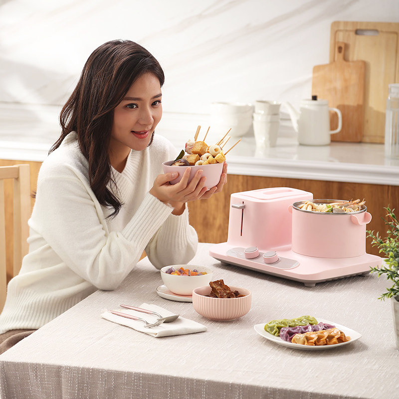 东菱dl-3405烤家用多功能早餐机 东菱多士炉