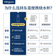 Dongling Portable Travel Boiling Cup Electric Hot Water Cup