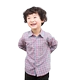 Trẻ em mặc áo sơ mi trẻ em mùa xuân 2019 mới lớn Áo sơ mi kẻ sọc dài tay cho bé trai Phiên bản Hàn Quốc của áo cotton - Áo sơ mi