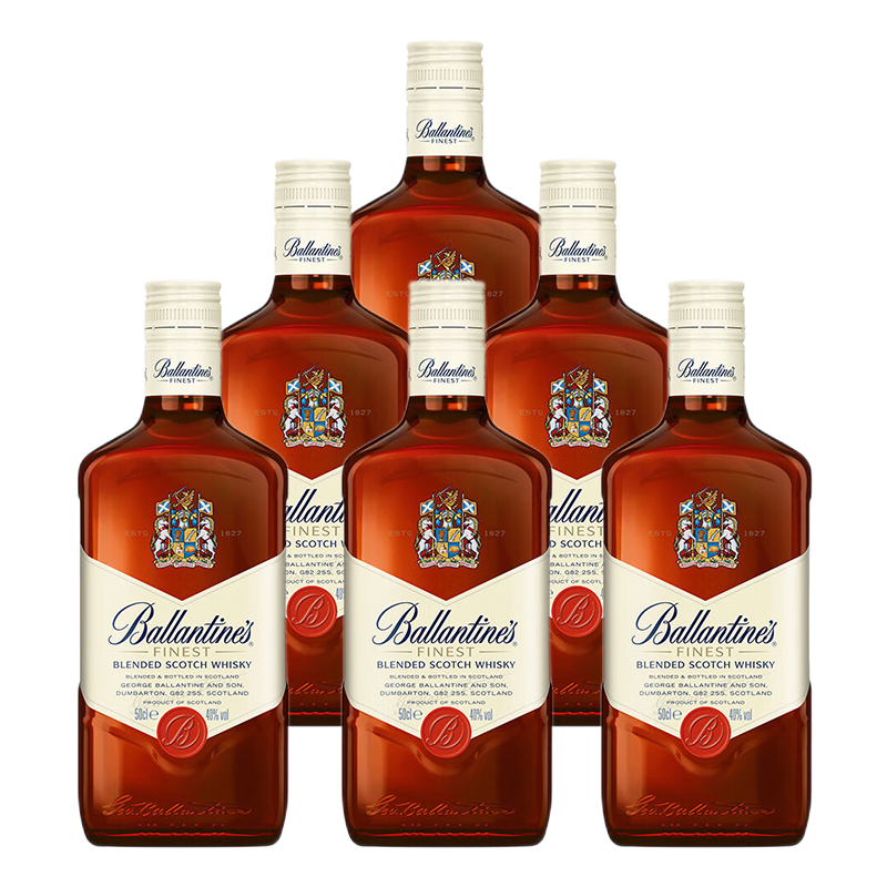 Ballantine's 百龄坛特醇威士忌 进口洋酒500ml 6瓶装 一瓶一码 - 图2