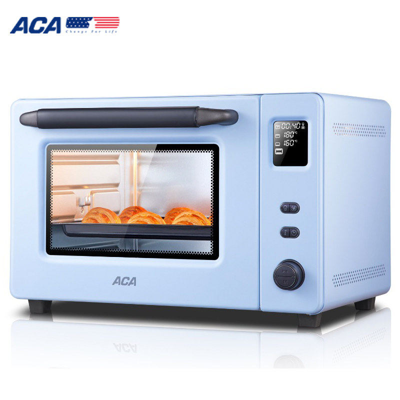 aca /北美电器家用自动烘焙电烤箱 北美电器志骄电烤箱