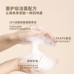MOR澳魅通感果酸烟酰胺提亮肤色沐浴液200g