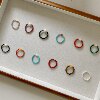 Original American 14K gold natural pearl cultural ring elastic rope south red beeswax turquoise can be customized without fading