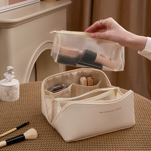 Портативная косметичка, сумка для путешествий, сумка-органайзер, вместительная и большая элитная водонепроницаемая сумка, коллекция 2023