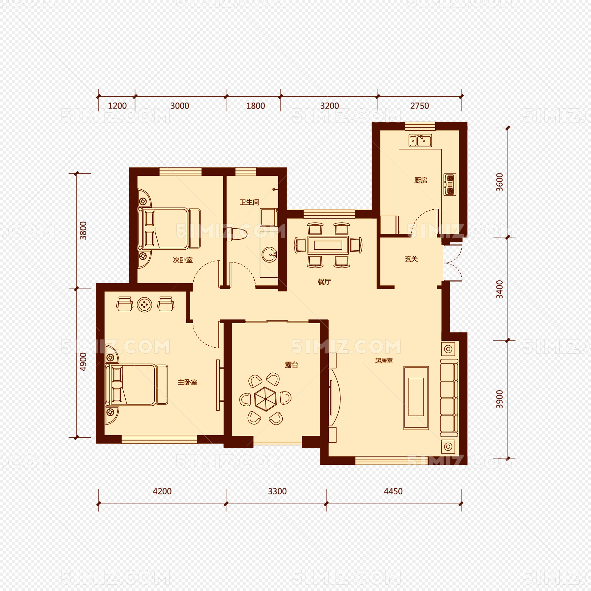 在线看房子户型图分析家居装修房屋布局办公室住宅风景山水师傅画,淘宝优惠券,粉丝福利购,淘宝优惠卷