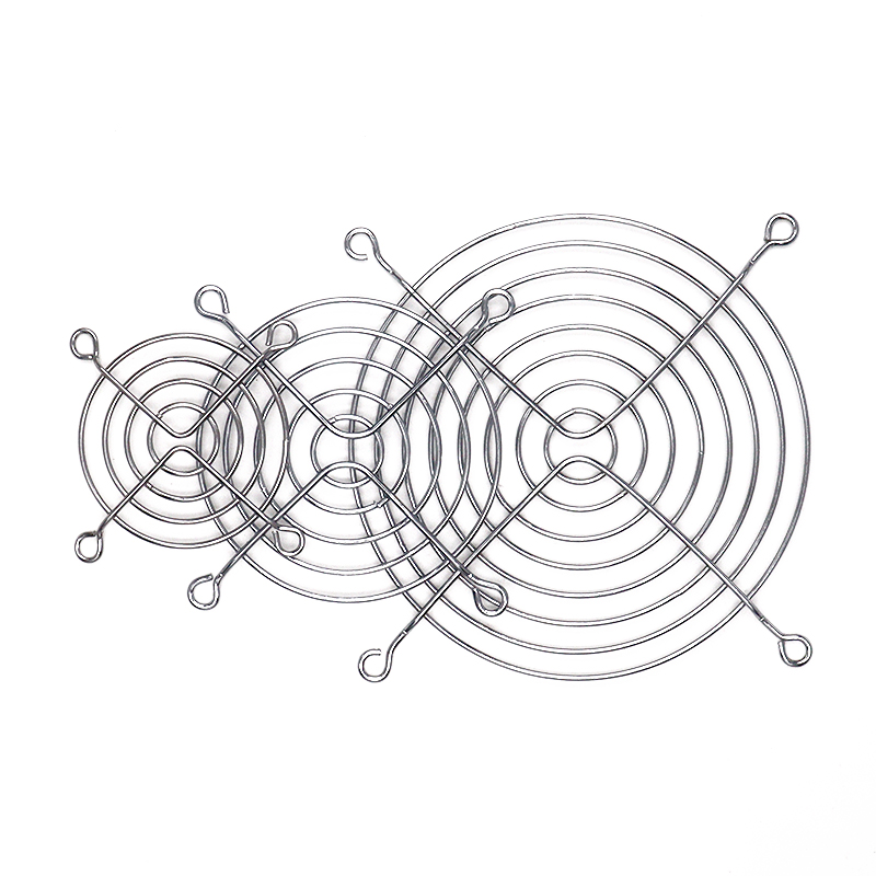 4/5/6/7/8/9/12cm散热风扇防护保护金属铁网罩铁丝网风机防护网 - 图3