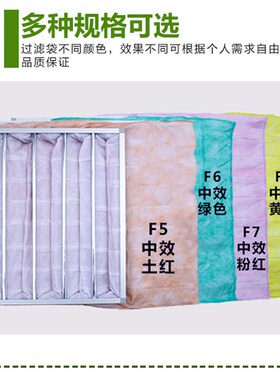 初效板式过滤器可清洗无纺布过滤器过滤网袋式过滤器中央空调防尘