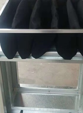 无纺布袋式过滤器/袋式空气过滤器/复合料初效中效过滤器铝框铁框