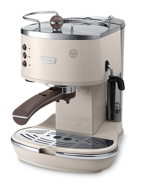 Delonghi/德龙复古系列 ECO310半自动咖啡机意式泵压家用奶泡一体