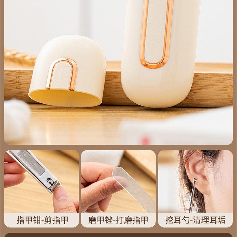 日本指甲刀套装女士掏耳勺三件套进口款高端指甲剪便携修甲钳工具,淘宝优惠券,粉丝福利购,淘宝优惠卷