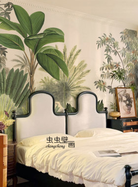 大海油画海浪装饰壁纸