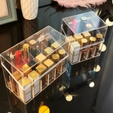 Стеклянная помада, коробка для хранения, косметика, популярно в интернете