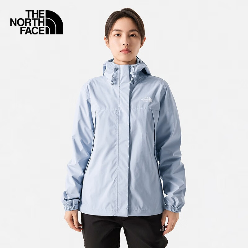 TheNorthFace北面冲锋衣女2024春夏户外徒步防风防水透气外套5K2X - 图3