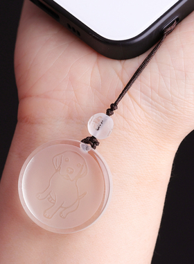 天然白水晶12十二生肖吊