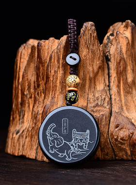 2025年爆款黑曜石吊坠属