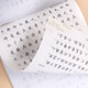 High school students must memorize ink dots for their regular script writing posts