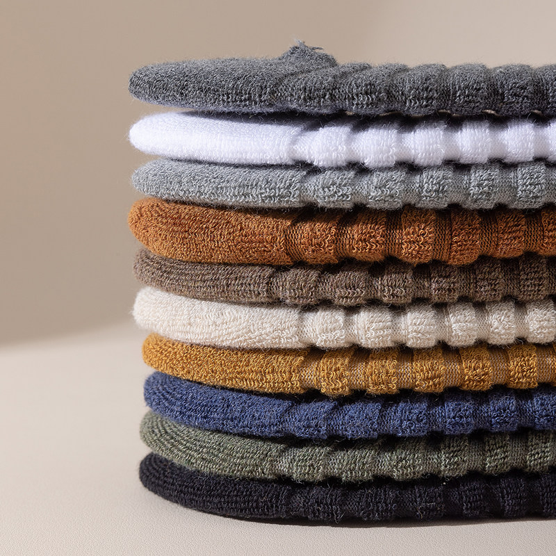 【含棉95%】袜子男士船袜秋冬季加厚毛巾底隐形无骨防滑防臭短袜,淘宝优惠券,粉丝福利购,淘宝优惠卷