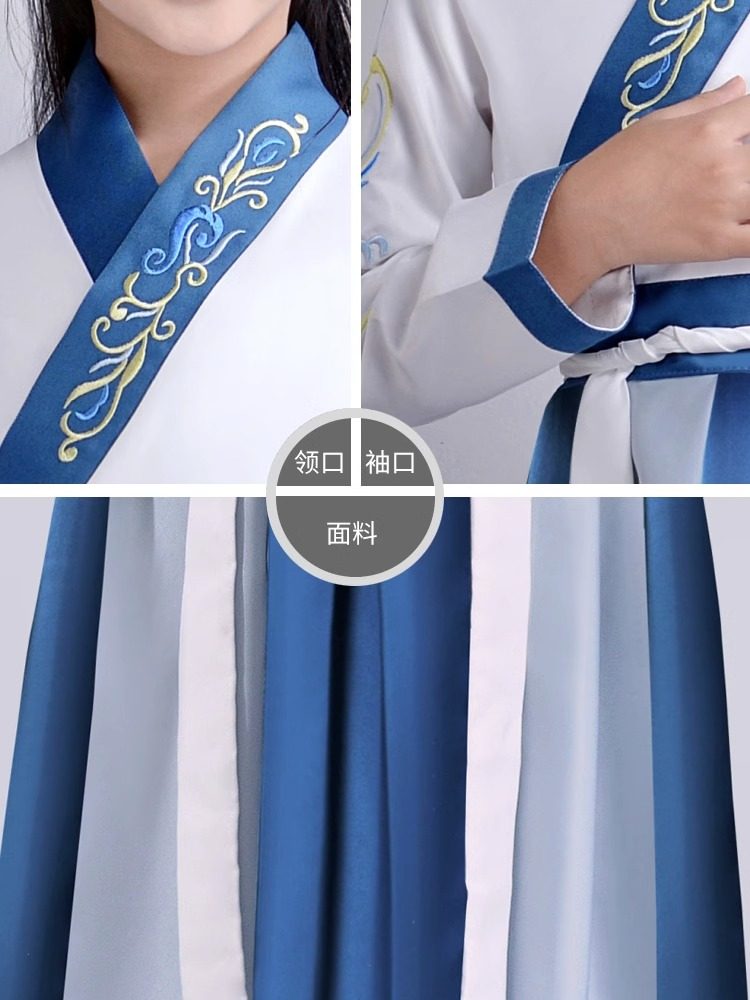 汉服男童中国风国学服古装书童服装弟子规三字经小学生儿童演出服,淘宝优惠券,粉丝福利购,淘宝优惠卷