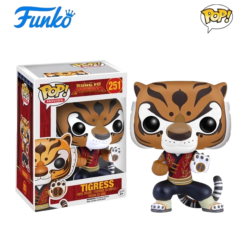 Funko POP功夫熊猫Panda do Kung Fu阿宝悍娇虎公仔玩偶手办摆件-图1