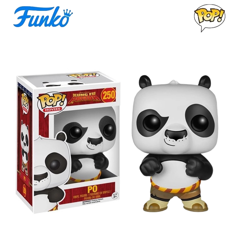 Funko POP功夫熊猫Panda do Kung Fu阿宝 悍娇虎公仔玩偶手办摆件 - 图2