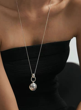 Céleste小众设计O形项链女