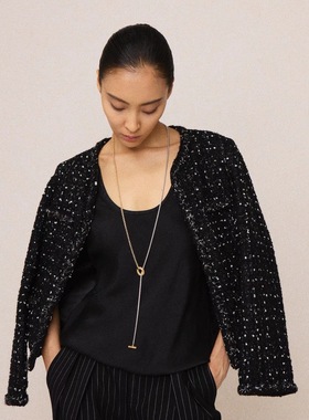 Céleste高版本老花OT扣长项链