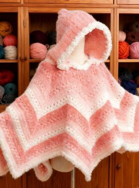 七星斗篷钩织材料包(七星毯子材料包)时尚渐变七星斗篷手工编织di