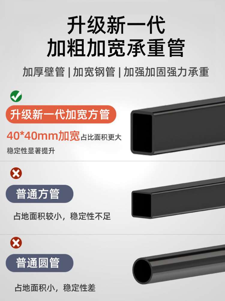 可折叠床家用单人床1.2米午睡床双人床四折便携1.5米午休床硬板床 - 图0